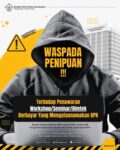 Pop Up Waspada Penipuan