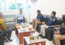 Kunjungan Kerja Bank Mandiri Cabang Tarakan ke BPK Kaltara, Dorong Kerja Sama Strategis