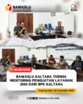 Optimalisasi Tata Kelola Informasi Hukum: BPK Kaltara Gelar Mentoring JDIH bagi Bawaslu Provinsi Kalimantan Utara